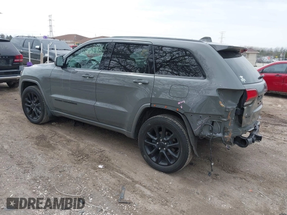 2020 Jeep Grand Cherokee Altitude with VIN 1C4RJFAGXLC148002, listed as a IAAI auction lot 41968918 with 130,377 mi miles. Bid and sale history available at carsss.com. Image 3.