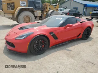 2016 Chevrolet Corvette Z06 2LZ with VIN 1G1YS2D65G5612756, listed as a Copart auction lot 64460514 with 59,507 mi miles and Clean Title. Bid and sale history available at carsss.com. Image 1.