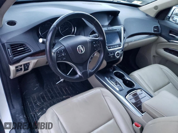2018 Acura MDX with VIN 5J8YD4H3XJL026054, listed as a Copart auction lot 85116854 with 83,446 mi miles and Salvage Title. Bid and sale history available at DreamBid. Image 8.