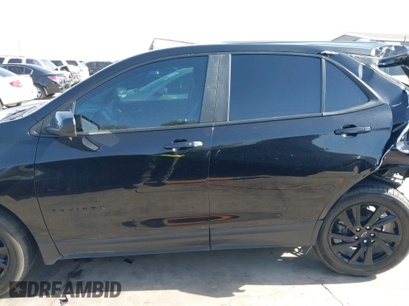 2024 Chevrolet Equinox LS with VIN 3GNAXHEGXRL181622, listed as a IAAI auction lot 41857249 with 46,940 mi miles and . Bid and sale history available at DreamBid. Image 14.