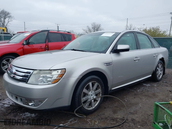 2008 Ford Taurus SEL with VIN 1FAHP24W68G122802, listed as a IAAI auction lot 42020217 with 168,265 mi miles. Bid and sale history available at carsss.com. Image 2.