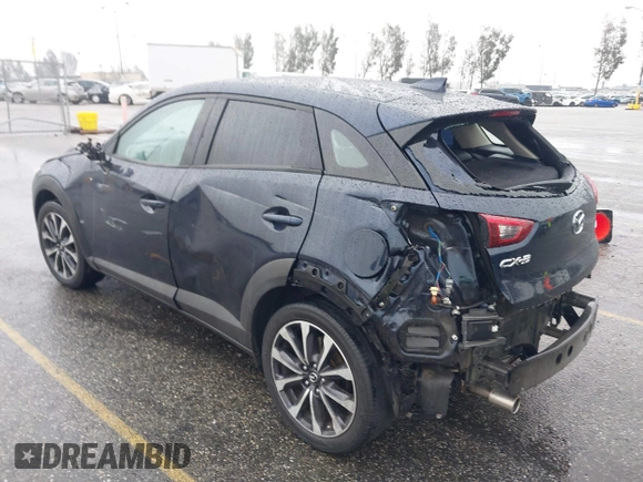 2019 Mazda CX-3 Touring with VIN JM1DKDC79K0424436, listed as a IAAI auction lot 41579280 with 76,989 mi miles. Bid and sale history available at carsss.com. Image 3.