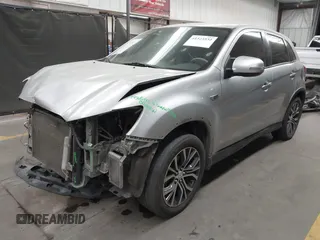 2018 Mitsubishi Outlander Sport ES 2.0 with VIN JA4AR3AU5JU025204, listed as a IAAI auction lot 41523532 with 128,651 mi miles. Bid and sale history available at carsss.com. Image 2.