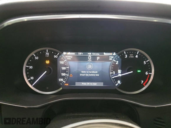 2021 Jaguar F-Pace S с VIN SADCJ2EX4MA663846, выставлен на аукционе Copart как лот 59728095 с пробегом 63 952 миль миль и Списание • Salvage title. История ставок и продаж доступна на DreamBid. Изображение 9.