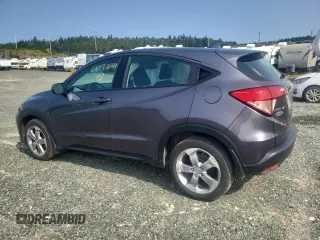 2018 Honda HR-V LX with VIN 3CZRU6H38JM104418, listed as a Copart auction lot 65933644 with 52,254 mi miles and Salvage Title. Bid and sale history available at carsss.com. Image 2.