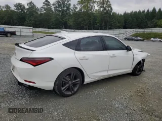 2023 Acura Integra w/A-Spec Package with VIN 19UDE4H34PA008438, listed as a Copart auction lot 72038714 with 16,410 mi miles and Salvage Title. Bid and sale history available at carsss.com. Image 3.
