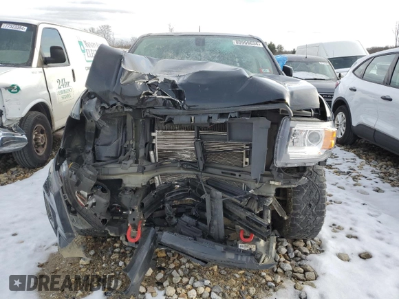 2022 GMC Canyon 4WD AT4 w/Leather with VIN 1GTG6FENXN1294450, listed as a Copart auction lot 80999634 with 0 mi miles and Salvage Title. Bid and sale history available at carsss.com. Image 5.