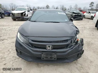 2021 Honda Civic Sedan Sport with VIN 2HGFC2F8XMH527895, listed as a Copart auction lot 46452195 with 91,402 mi miles and Salvage Title. Bid and sale history available at carsss.com. Image 5.