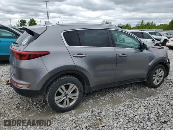 2017 Kia Sportage LX z VIN KNDPMCAC6H7183873, wystawiony jako Copart lot #58050925 z przebiegiem 116 754 mil mil oraz Czysty tytuł • Clean title. Historia ofert i sprzedaży dostępna na DreamBid. Obrazek 3.