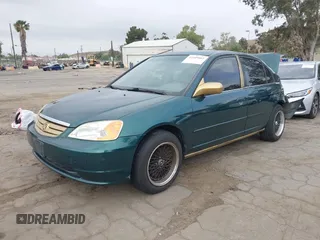 2002 Honda Civic EX with VIN JHMES26732S003531, listed as a IAAI auction lot 42109661 with 278,266 mi miles and . Bid and sale history available at DreamBid. Image 2.