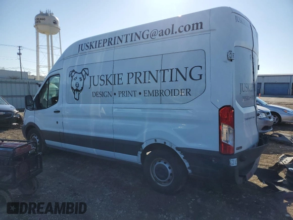 2015 Ford Transit Passenger XL with VIN 1FBZX2XM0FKA40572, listed as a Copart auction lot 49501365 with 212,723 mi miles and Salvage Title. Bid and sale history available at DreamBid. Image 2.