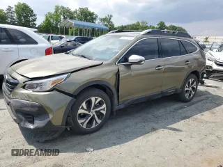 2020 Subaru Outback Touring XT with VIN 4S4BTGPD1L3123497, listed as a Copart auction lot 60021915 with 56,256 mi miles and Salvage title. Bid and sale history available at DreamBid. Image 1.