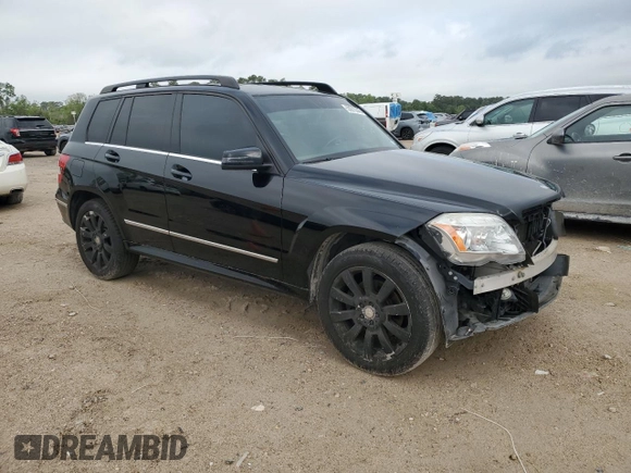 2011 Mercedes-Benz GLK 350 with VIN WDCGG5GB7BF663204, listed as a Copart auction lot 50975345 with 96,651 mi miles and Salvage Title. Bid and sale history available at DreamBid. Image 4.