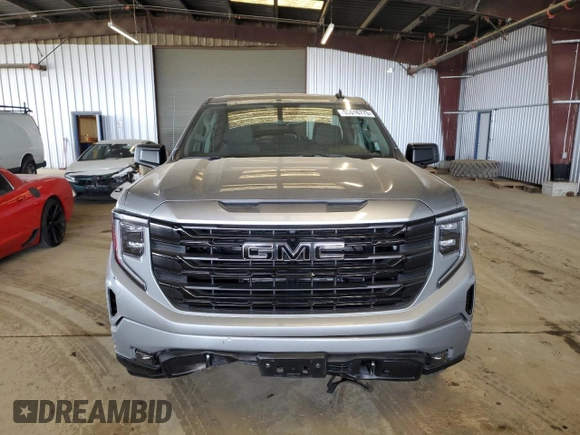 2024 GMC Sierra 1500 with VIN 1GTVUCE8XRZ256004, listed as a Copart auction lot 55616775 with 13,771 mi miles and Salvage Title. Bid and sale history available at DreamBid. Image 5.