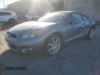 2007 Mitsubishi Eclipse GT with VIN 4A3AK34T17E014617, listed as a Copart auction lot 82812214 with 46,437 mi miles and Clean Title. Bid and sale history available at carsss.com. Image 1.
