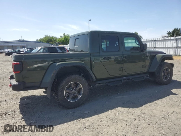 2022 Jeep Gladiator Rubicon с VIN 1C6JJTBGXNL155407, выставлен на аукционе Copart как лот 57522915 с пробегом 12 809 миль миль и Списание • Salvage title. История ставок и продаж доступна на DreamBid. Изображение 3.