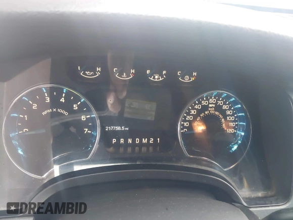 2014 Ford F-150 XL with VIN 1FTEW1CM1EKG07514, listed as a IAAI auction lot 41375171 with 217,758 mi miles. Bid and sale history available at carsss.com. Image 7.