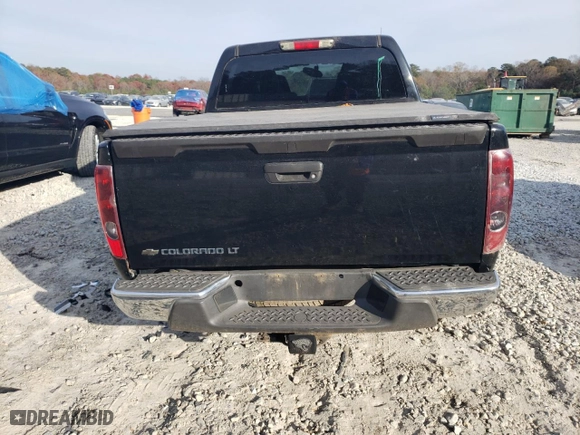 2007 Chevrolet Colorado LT w/2LT with VIN 1GCDT13E178242345, listed as a Copart auction lot 83537384 with 135,079 mi miles and Clean Title. Bid and sale history available at carsss.com. Image 6.