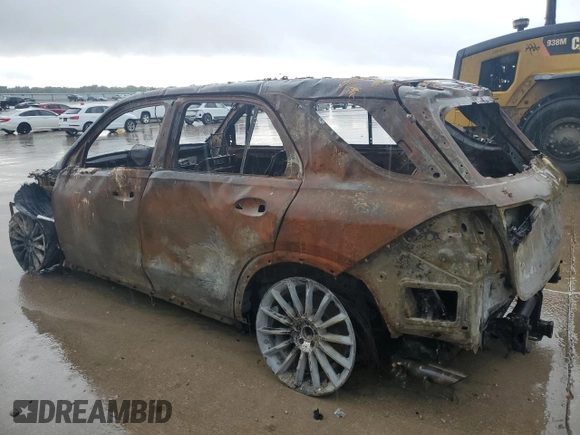 2022 Mercedes-Benz GLE 450 with VIN 4JGFB5KB2NA628428, listed as a Copart auction lot 54401765 with Not provided miles and Non repairable. Bid and sale history available at DreamBid. Image 2.