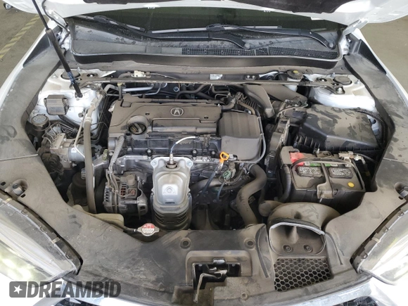2018 Acura TLX Technology with VIN 19UUB1F54JA004540, listed as a Copart auction lot 54338065 with 57,321 mi miles and Salvage Title. Bid and sale history available at carsss.com. Image 11.