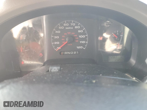 2005 Ford F-150 XL with VIN 1FTRF122X5NB97523, listed as a Copart auction lot 47263215 with 220,777 mi miles and Salvage Title. Bid and sale history available at carsss.com. Image 9.