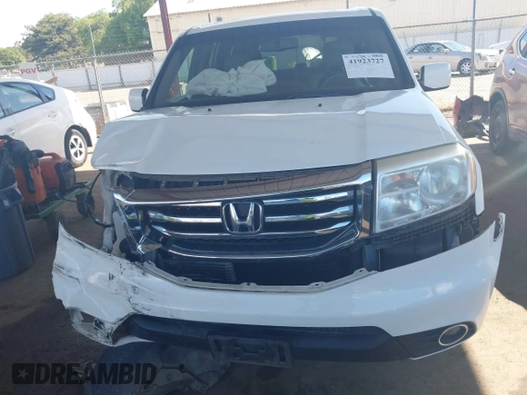 2013 Honda Pilot EX-L with VIN 5FNYF4H75DB007169, listed as a IAAI auction lot 41923727 with 135,105 mi miles and . Bid and sale history available at DreamBid. Image 13.