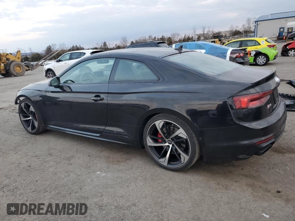 2019 Audi RS 5 z VIN WUAPWAF52KA901134, wystawiony jako Copart lot #48594025 z przebiegiem 43 929 mil mil oraz Szkoda całkowita • Salvage title. Historia ofert i sprzedaży dostępna na DreamBid. Obrazek 2.