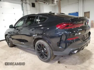 2025 BMW X6 xDrive40i z VIN 5UX33EX08S9Y77906, wystawiony jako Copart lot #53037505 z przebiegiem 2 923 mil mil oraz Czysty tytuł • Clean title. Historia ofert i sprzedaży dostępna na DreamBid. Obrazek 2.