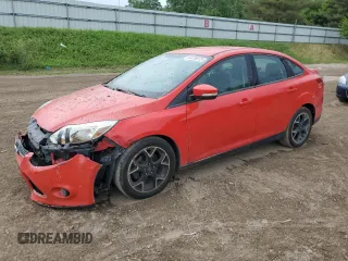 2012 Ford Focus SE with VIN 1FAHP3F23CL153439, listed as a Copart auction lot 60238075 with 126,360 mi miles and Clean title. Bid and sale history available at DreamBid. Image 1.