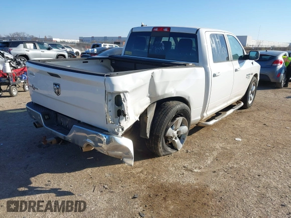 2019 Ram 1500 Classic Lone Star with VIN 1C6RR6LT2KS516252, listed as a IAAI auction lot 41134152 with 79,239 mi miles. Bid and sale history available at carsss.com. Image 4.