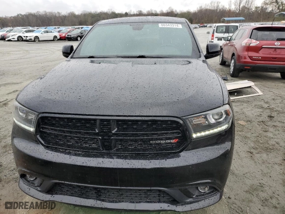 2018 Dodge Durango SXT with VIN 1C4RDHAG0JC494981, listed as a Copart auction lot 80343314 with 57,697 mi miles and Clean Title. Bid and sale history available at carsss.com. Image 5.