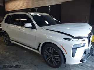 2023 BMW X7 xDrive40i with VIN 5UX23EM04P9P96036, listed as a IAAI auction lot 41235512 with 35,661 mi miles. Bid and sale history available at carsss.com. Image 1.