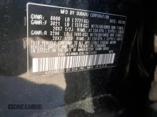 2020 Subaru Ascent Limited with VIN 4S4WMAJD6L3473499, listed as a Copart auction lot 46165285 with 62,289 mi miles and Salvage Title. Bid and sale history available at carsss.com. Image 14.