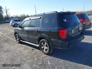 2006 Honda Pilot EX-L with RES with VIN 2HKYF18686H509524, listed as a IAAI auction lot 41863126 with 1 mi miles. Bid and sale history available at carsss.com. Image 3.