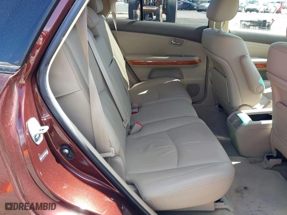 2008 Lexus RX 350 with VIN JTJGK31U389851418, listed as a IAAI auction lot 41966989 with 36,328 mi miles. Bid and sale history available at carsss.com. Image 8.