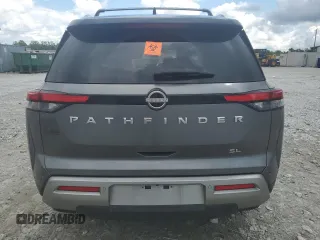 2024 Nissan Pathfinder SL z VIN 5N1DR3CAXRC261317, wystawiony jako Copart lot #56795365 z przebiegiem 21 939 mil mil oraz Szkoda całkowita • Salvage title. Historia ofert i sprzedaży dostępna na DreamBid. Obrazek 6.