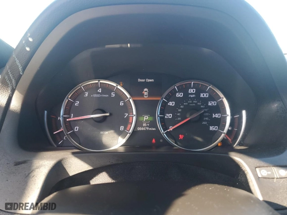 2019 Acura TLX w/A-Spec Pkg with VIN 19UUB1F65KA005478, listed as a Copart auction lot 48292375 with 84,479 mi miles and Non Repairable. Bid and sale history available at carsss.com. Image 9.