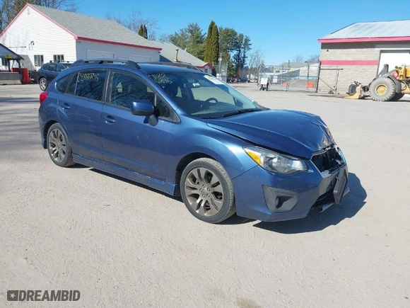 2013 Subaru Impreza Wagon 2.0i Sport Premium with VIN JF1GPAL67DH848339, listed as a IAAI auction lot 41886846 with 168,244 mi miles. Bid and sale history available at carsss.com. Image 1.