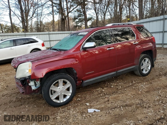 2011 GMC Terrain SLT-2 with VIN 2CTALWEC5B6403276, listed as a Copart auction lot 88445635 with 171,721 mi miles and Salvage Title. Bid and sale history available at carsss.com. Image 1.