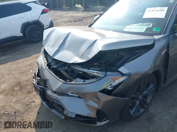 2023 Acura Integra w/A-Spec Package with VIN 19UDE4H39PA025767, listed as a IAAI auction lot 42414288 with 24,125 mi miles and . Bid and sale history available at DreamBid. Image 6.