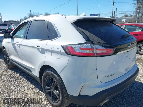 2020 Ford Edge SEL with VIN 2FMPK4J93LBA91633, listed as a IAAI auction lot 41415824 with 72,264 mi miles. Bid and sale history available at carsss.com. Image 3.