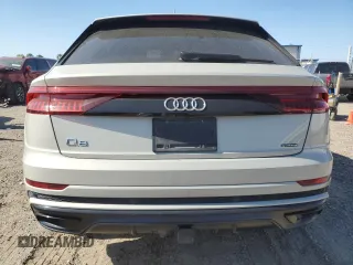 2023 Audi Q8 Premium Plus with VIN WA1EVBF14PD034863, listed as a Copart auction lot 52172605 with Not provided miles and Salvage title. Bid and sale history available at DreamBid. Image 6.