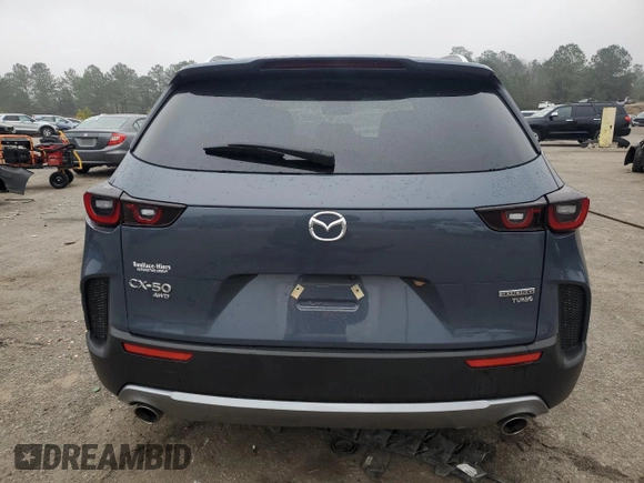2024 Mazda CX-50 2.5 Turbo with VIN 7MMVABXY0RN201391, listed as a Copart auction lot 45418185 with 10,631 mi miles and Salvage Title. Bid and sale history available at carsss.com. Image 6.