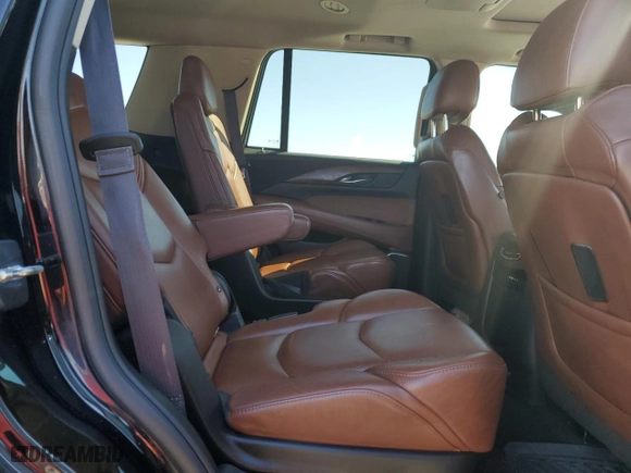 2015 Cadillac Escalade Luxury with VIN 1GYS4BKJ8FR235856, listed as a Copart auction lot 45348475 with 126,602 mi miles and Salvage Title. Bid and sale history available at carsss.com. Image 10.