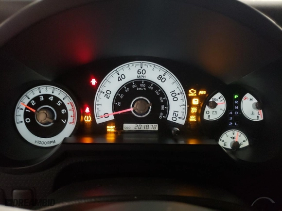 2008 Toyota FJ Cruiser with VIN JTEBU11F18K034496, listed as a Copart auction lot 54408765 with 201,878 mi miles and Clean Title. Bid and sale history available at carsss.com. Image 9.
