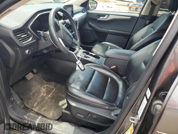 2020 Ford Escape SEL с VIN 1FMCU9H67LUA09835, выставлен на аукционе Copart как лот 58022875 с пробегом 99 341 миль миль и Списание • Salvage title. История ставок и продаж доступна на DreamBid. Изображение 7.