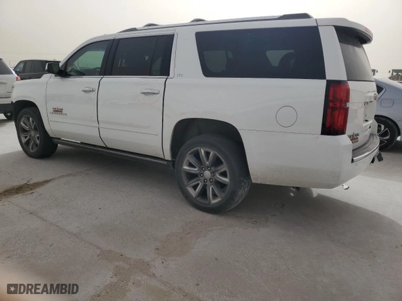 2016 Chevrolet Suburban LTZ with VIN 1GNSKJKC7GR163371, listed as a Copart auction lot 49166145 with 88,516 mi miles and Salvage Title. Bid and sale history available at carsss.com. Image 2.