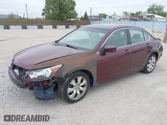 2009 Honda Accord EX-L z VIN 1HGCP268X9A106398, wystawiony jako IAAI lot #42297148 z przebiegiem 162 858 mil mil oraz . Historia ofert i sprzedaży dostępna na DreamBid. Obrazek 2.