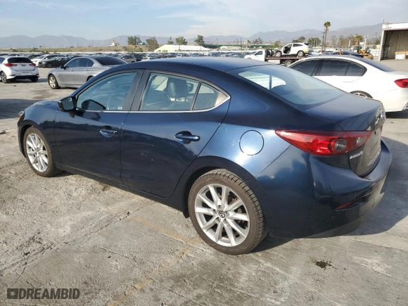 2017 Mazda Mazda3 4-Door Touring with VIN JM1BN1V7XH1102904, listed as a Copart auction lot 45716125 with 74032 miles and Salvage Title. Bid and sale history available at carsss.com. Image 2.