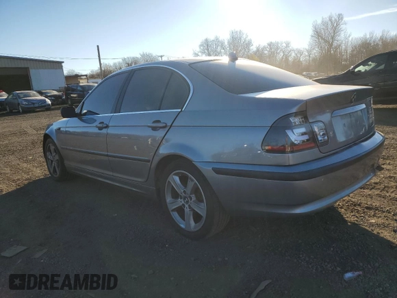 2004 BMW 3 Series 330xi with VIN WBAEW53424PN35938, listed as a Copart auction lot 41806585 with 188,271 mi miles and Non Repairable. Bid and sale history available at carsss.com. Image 2.